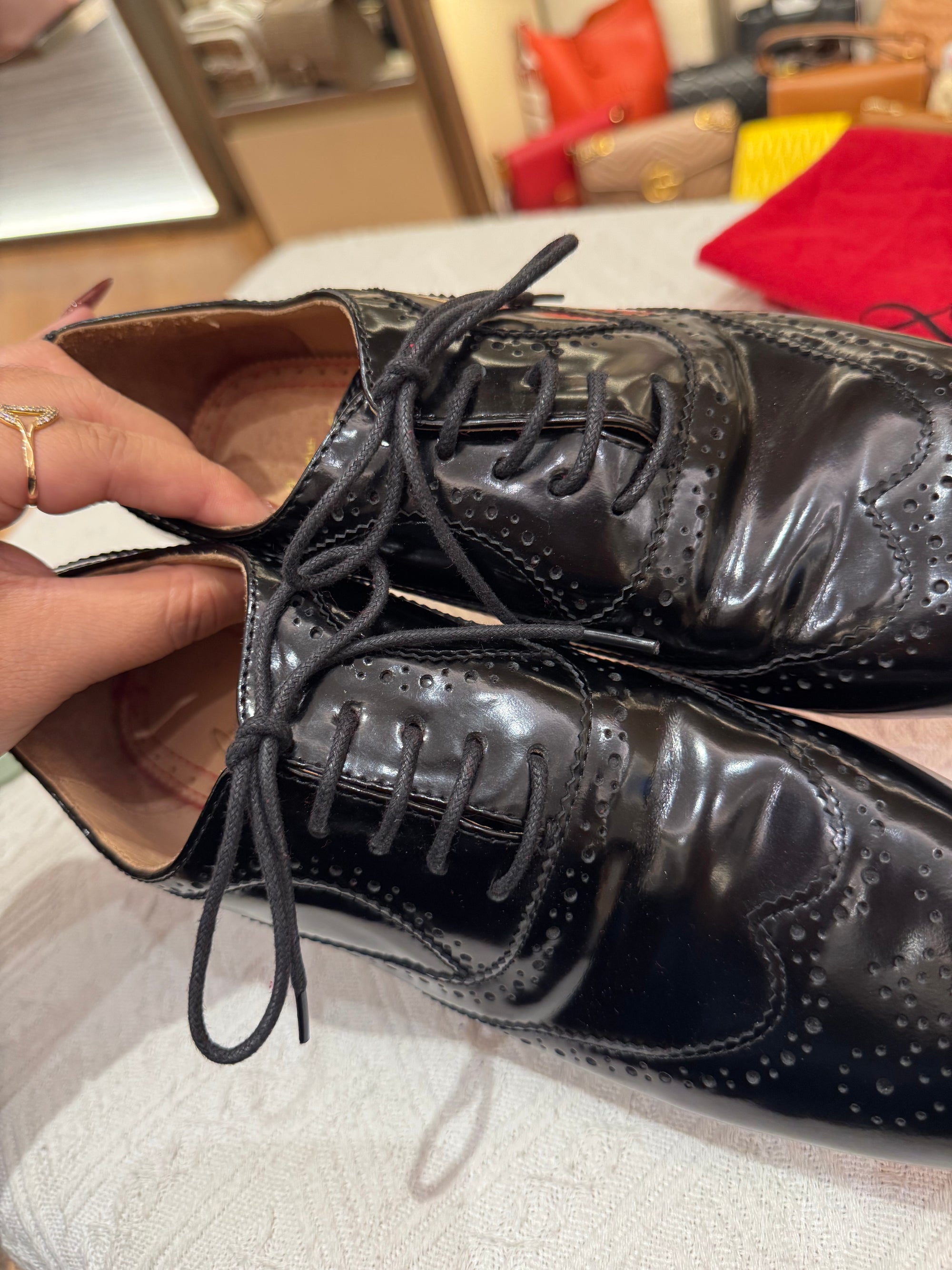 Louboution Pantofel Black