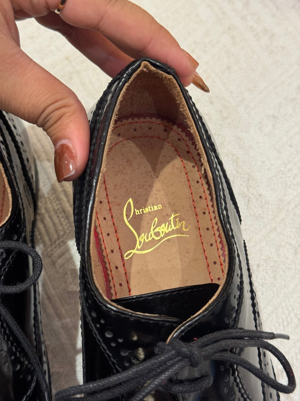 Louboution Pantofel Black
