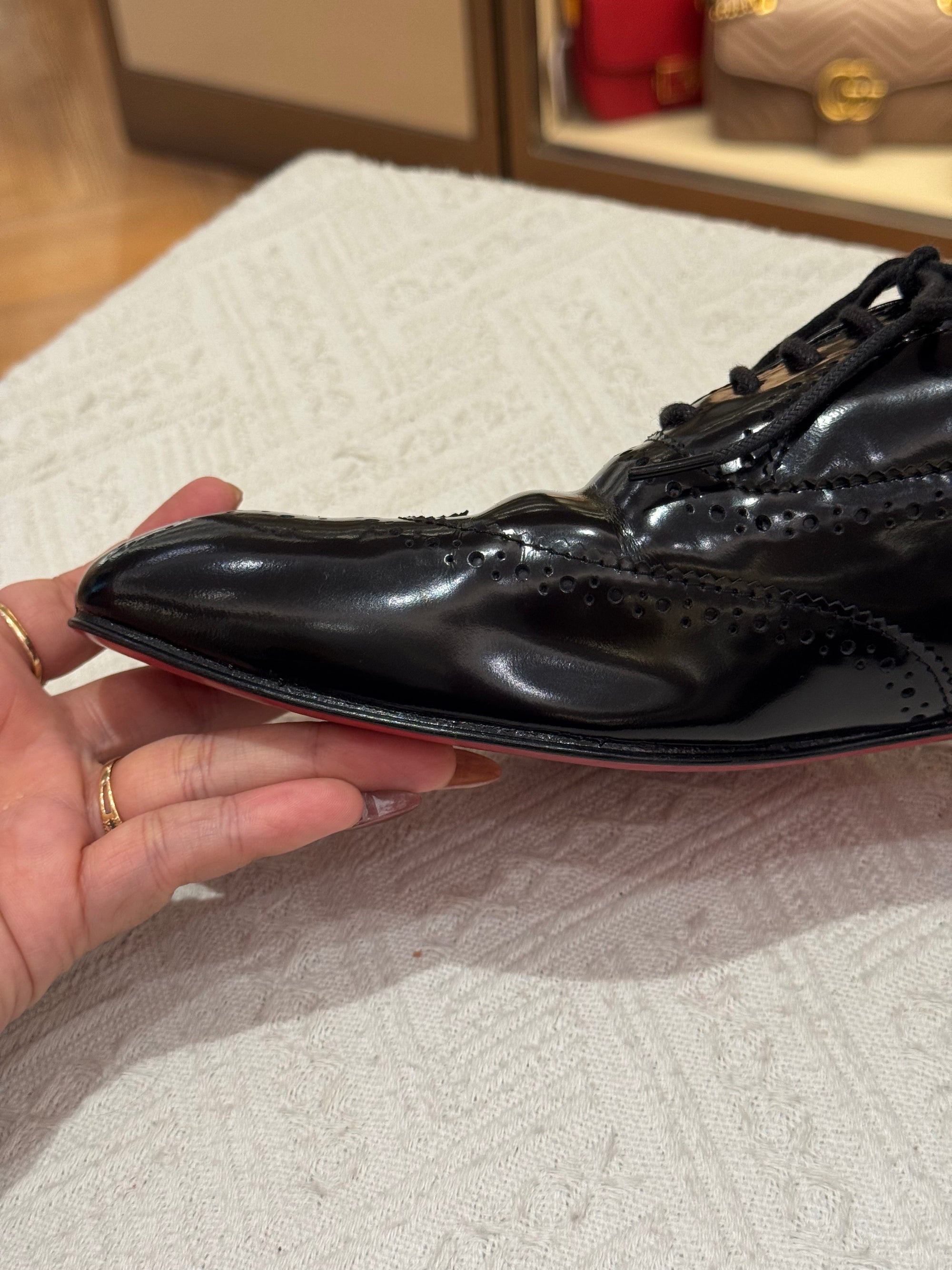 Louboution Pantofel Black