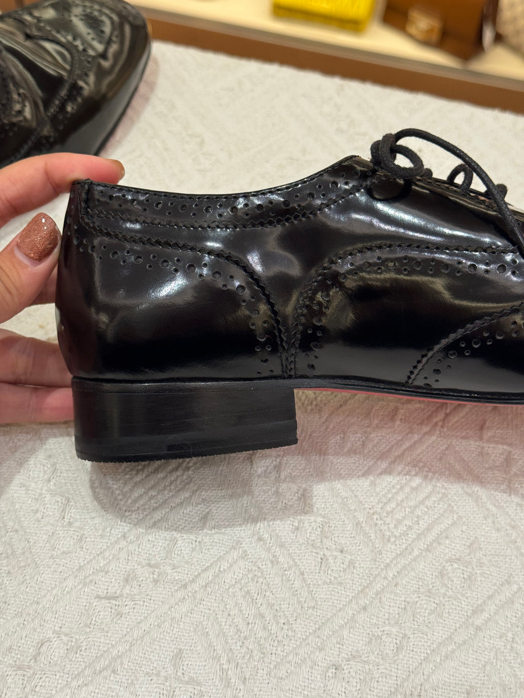 Louboution Pantofel Black