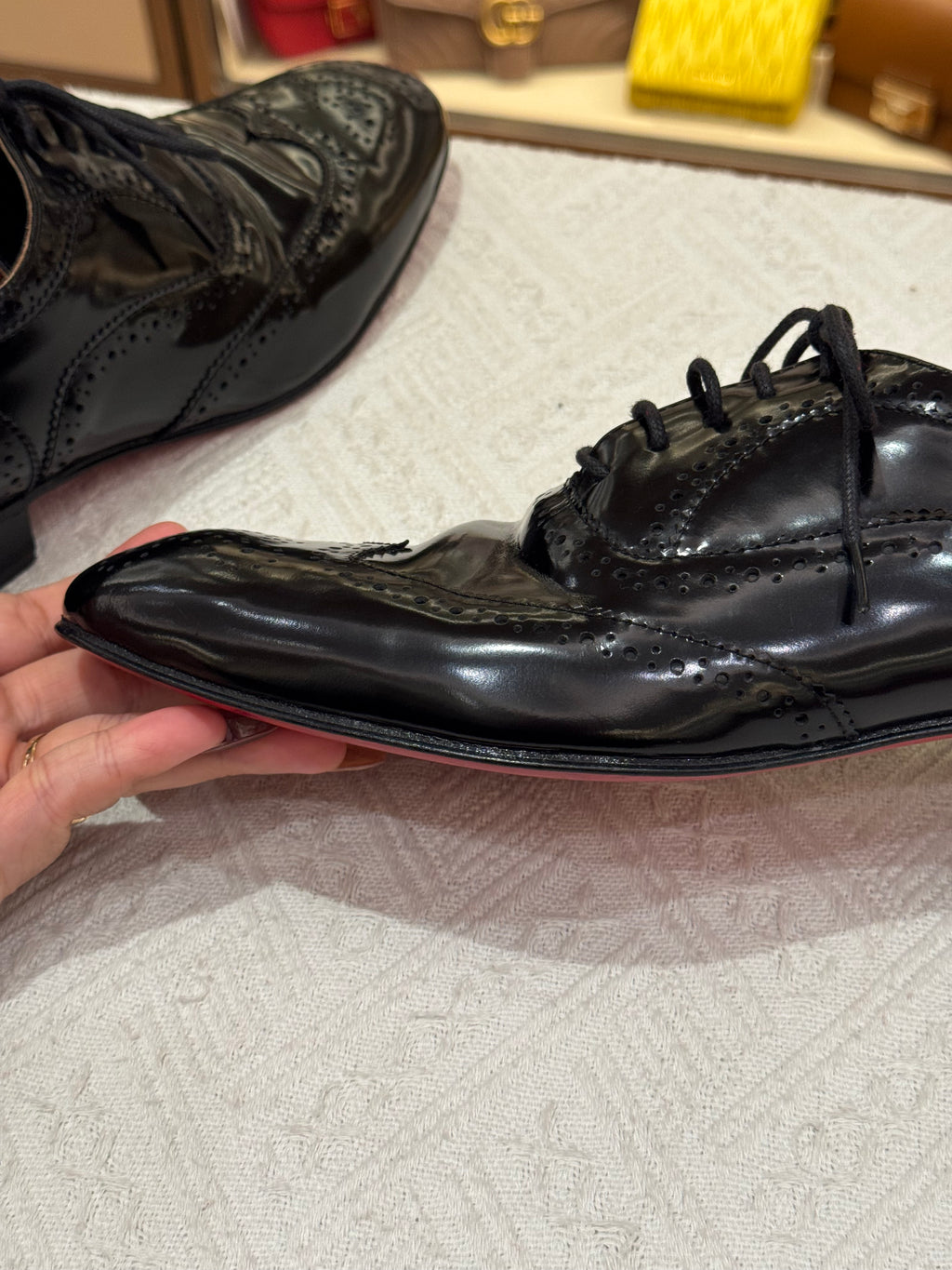 Louboution Pantofel Black