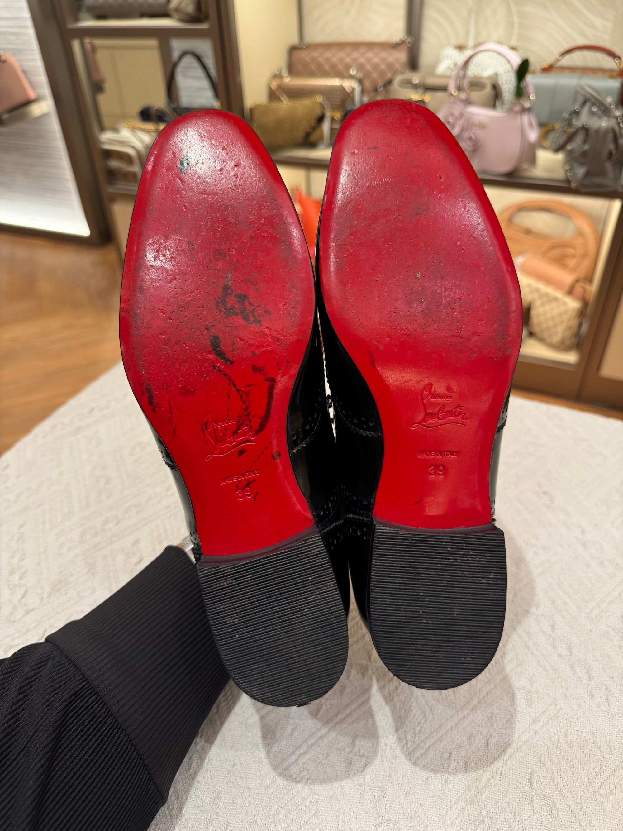 Louboution Pantofel Black