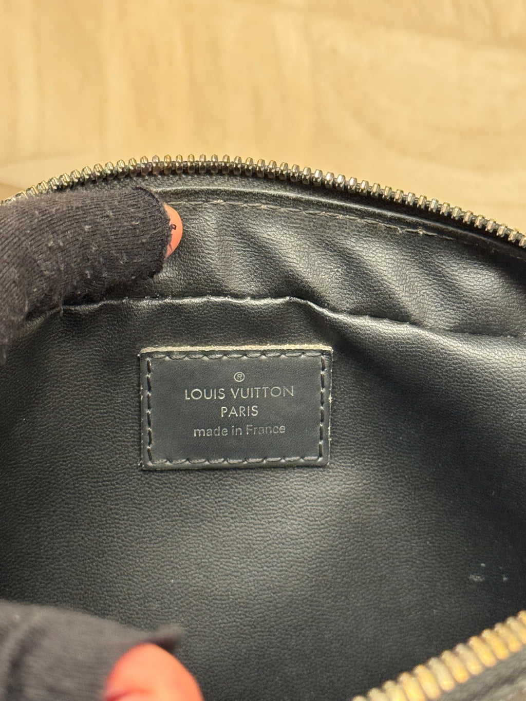 Louis Vuitton Pouch Monogram Eclipse