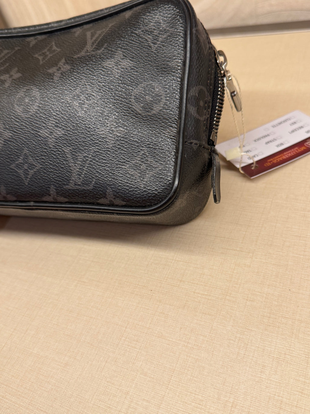 Louis Vuitton Pouch Monogram Eclipse