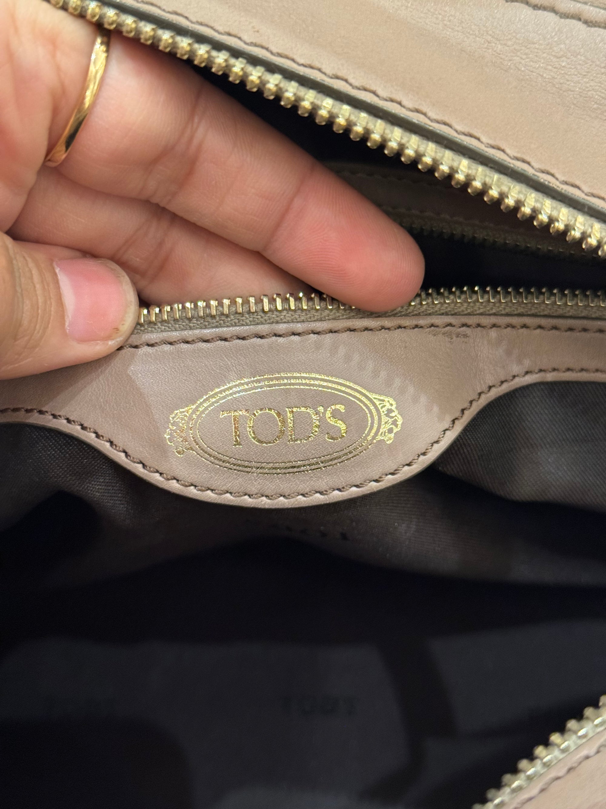 Tods D-Styiling Bauletto Brown