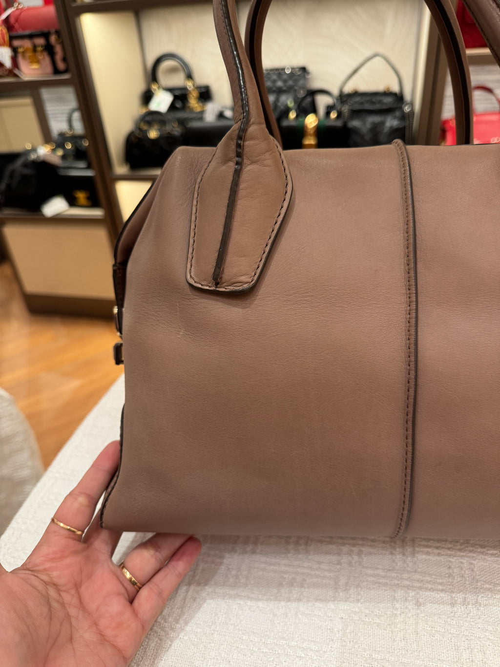 Tods D-Styiling Bauletto Brown