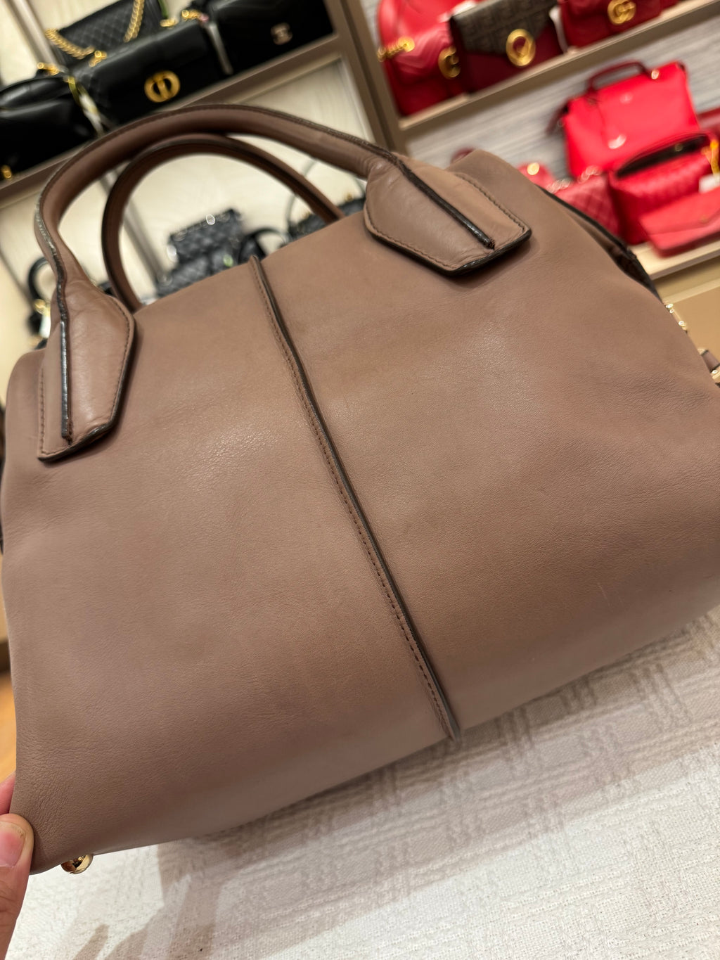 Tods D-Styiling Bauletto Brown