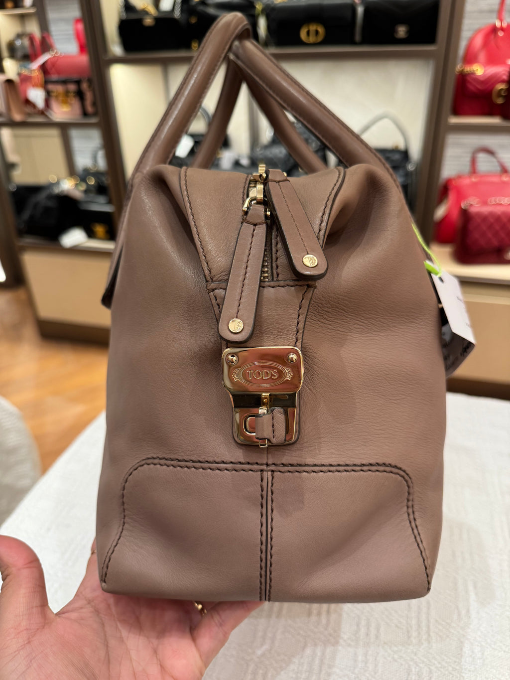 Tods D-Styiling Bauletto Brown