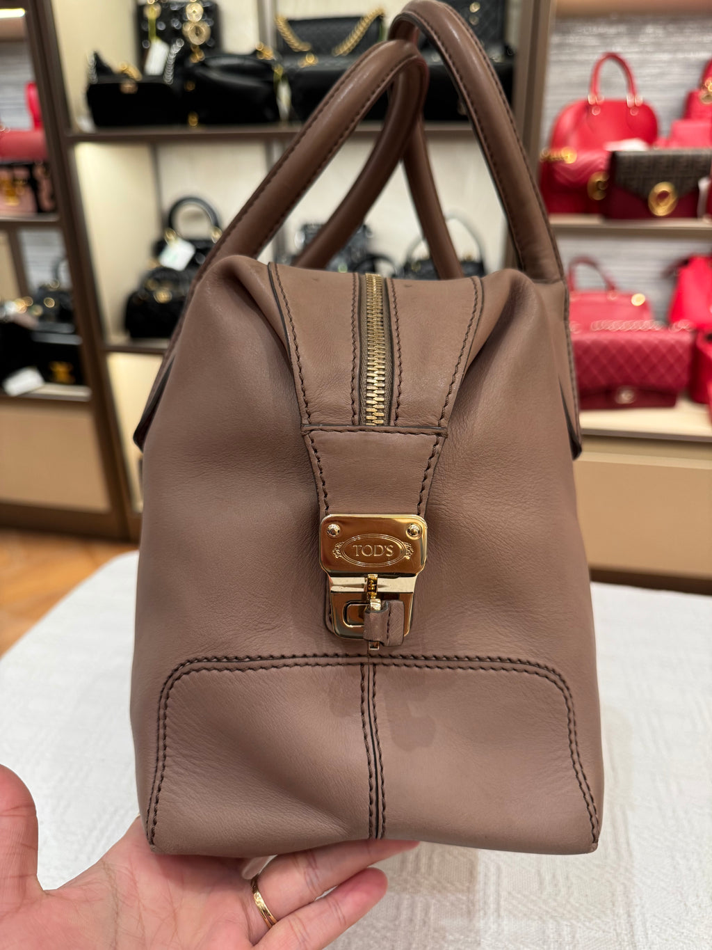 Tods D-Styiling Bauletto Brown