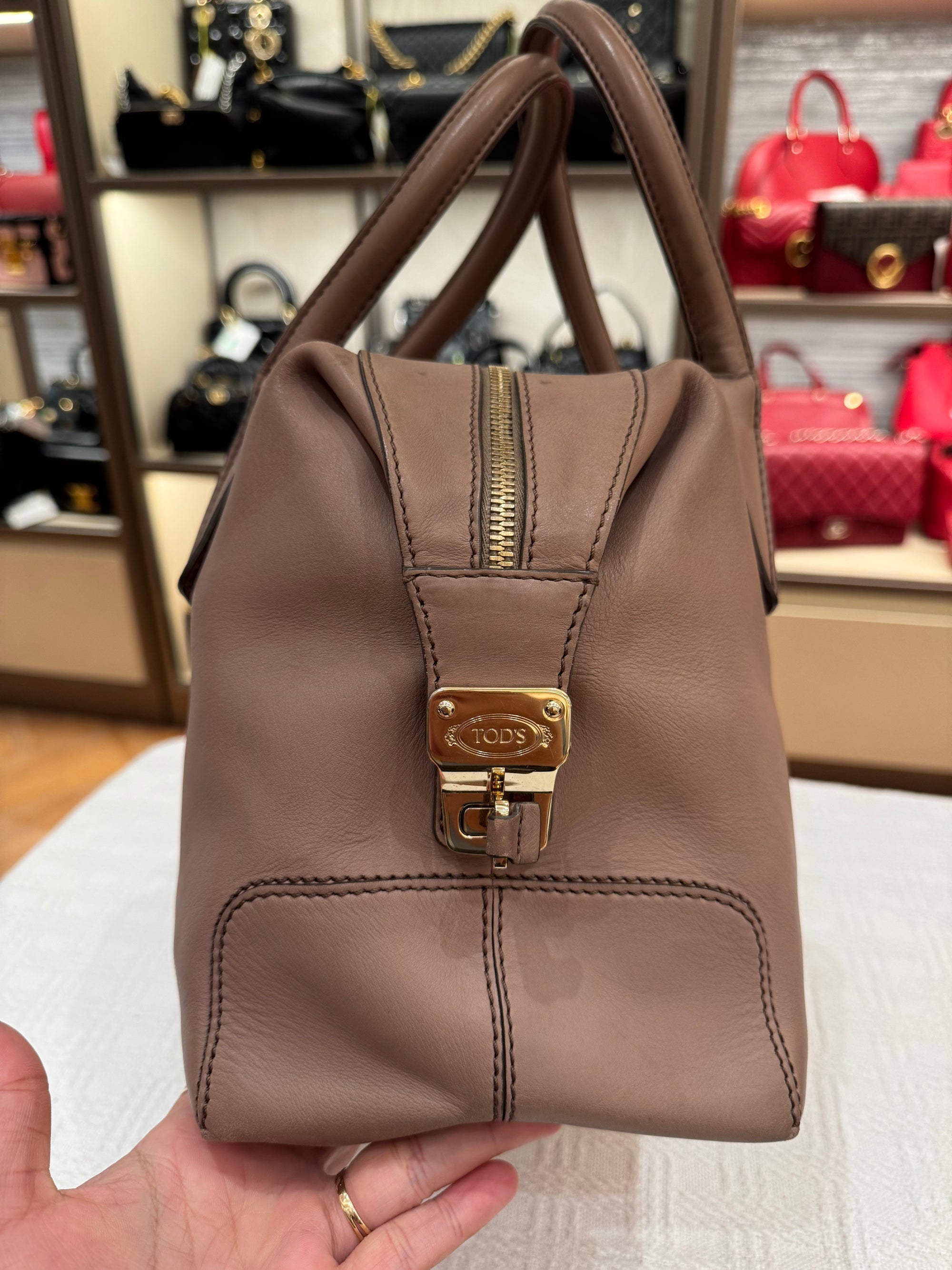 Tods D-Styiling Bauletto Brown