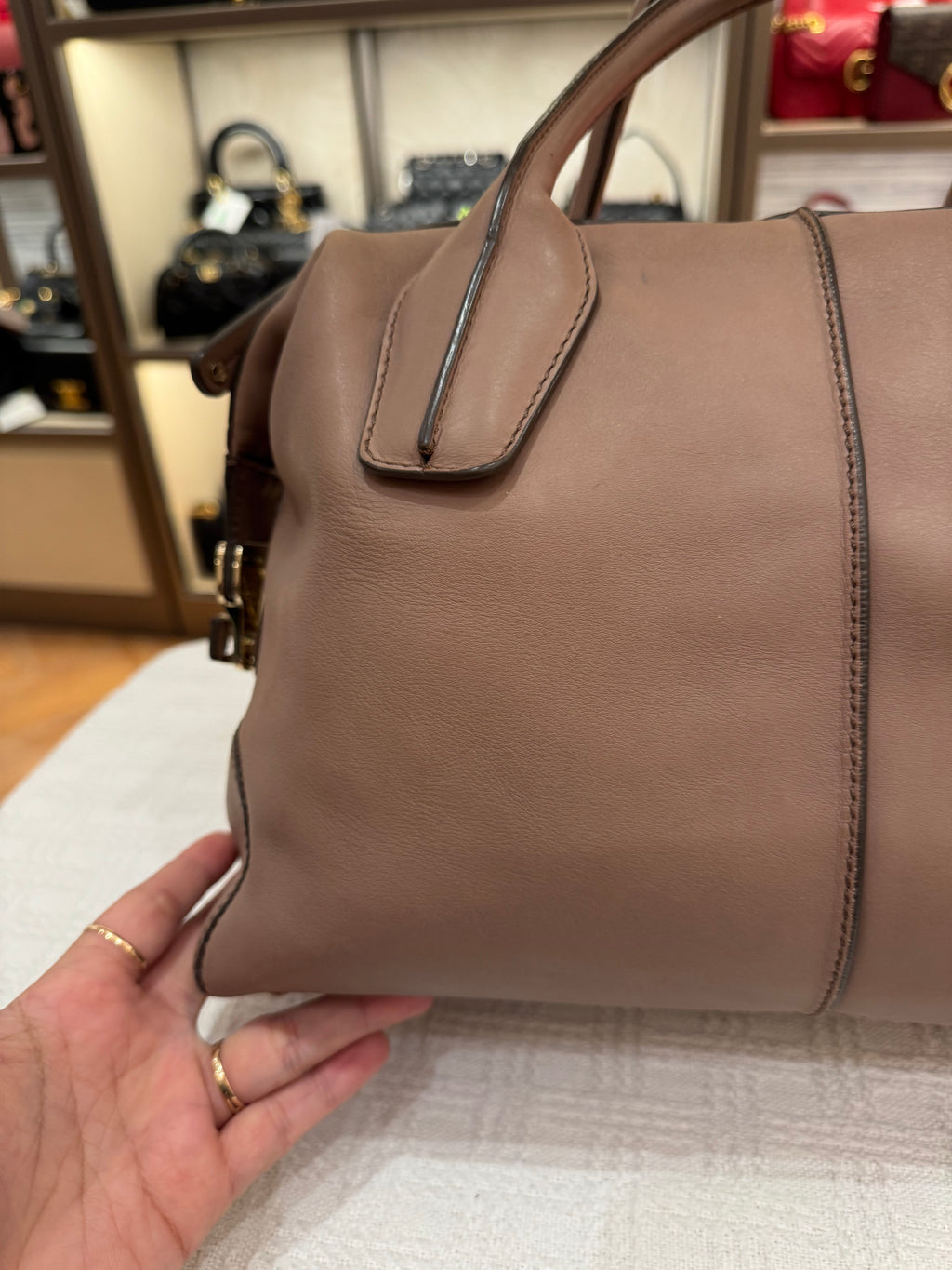 Tods D-Styiling Bauletto Brown