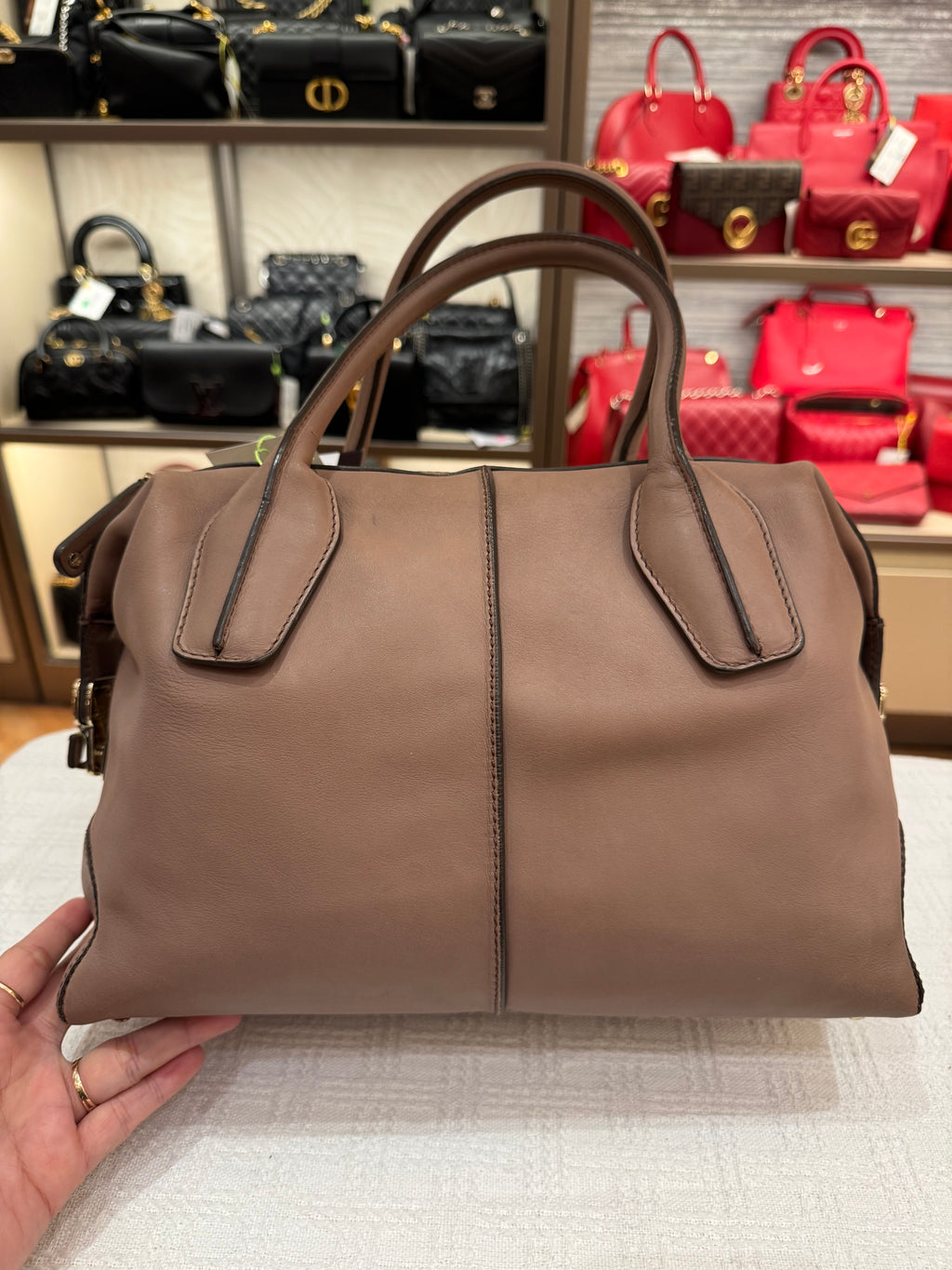 Tods D-Styiling Bauletto Brown