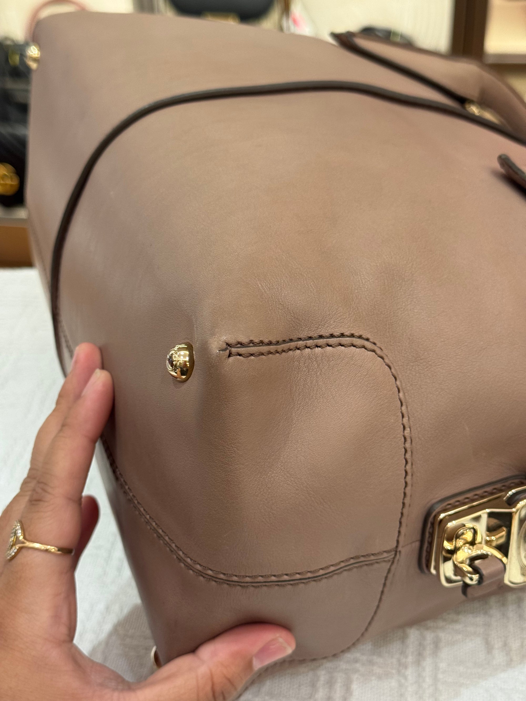 Tods D-Styiling Bauletto Brown