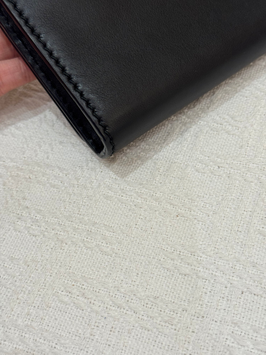 J'adior WOC Smooth Calfskin Black