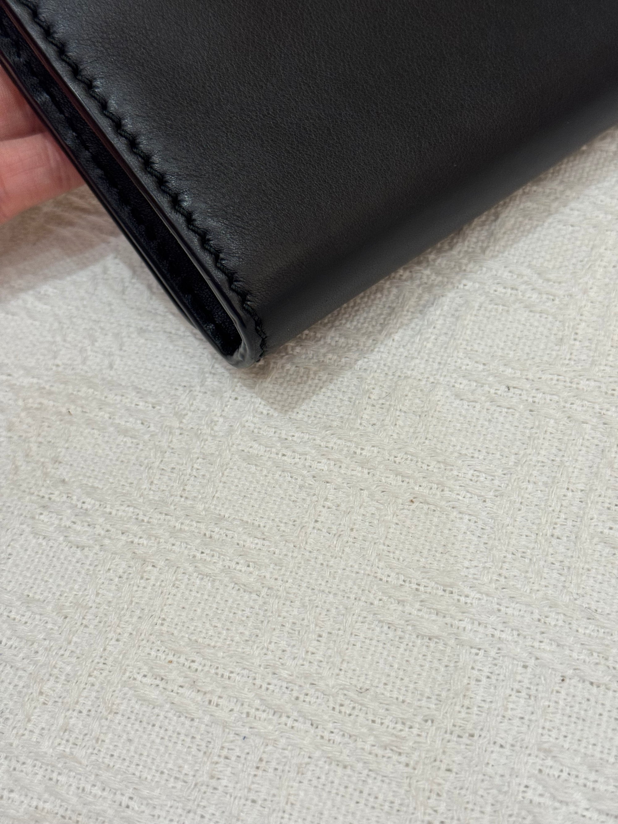 J'adior WOC Smooth Calfskin Black
