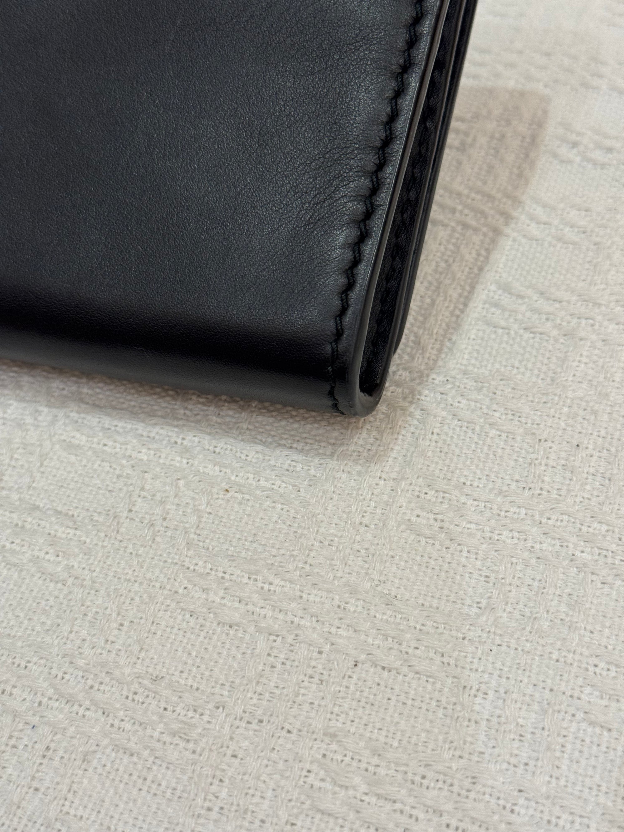 J'adior WOC Smooth Calfskin Black