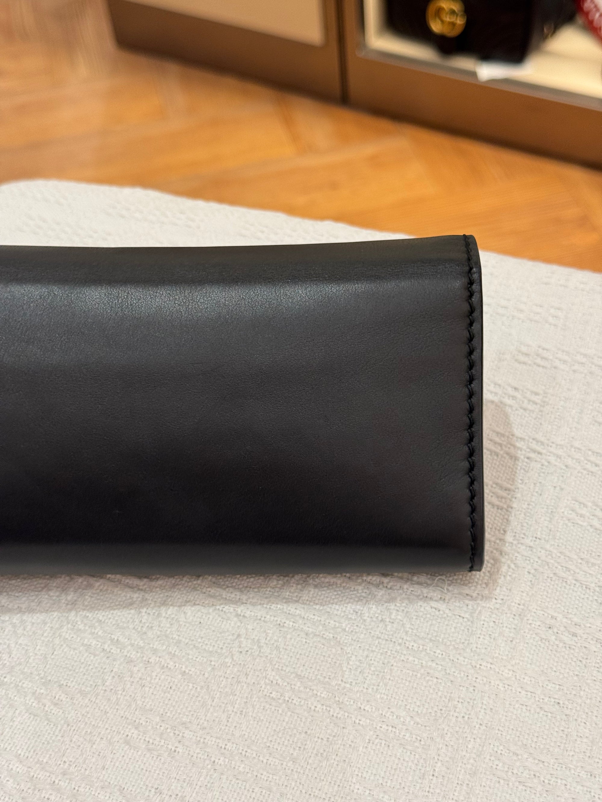 J'adior WOC Smooth Calfskin Black
