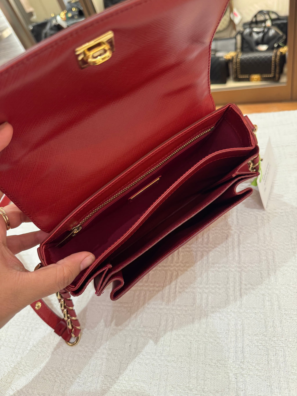 Salvatore Ferragamo Sandrine Rosso