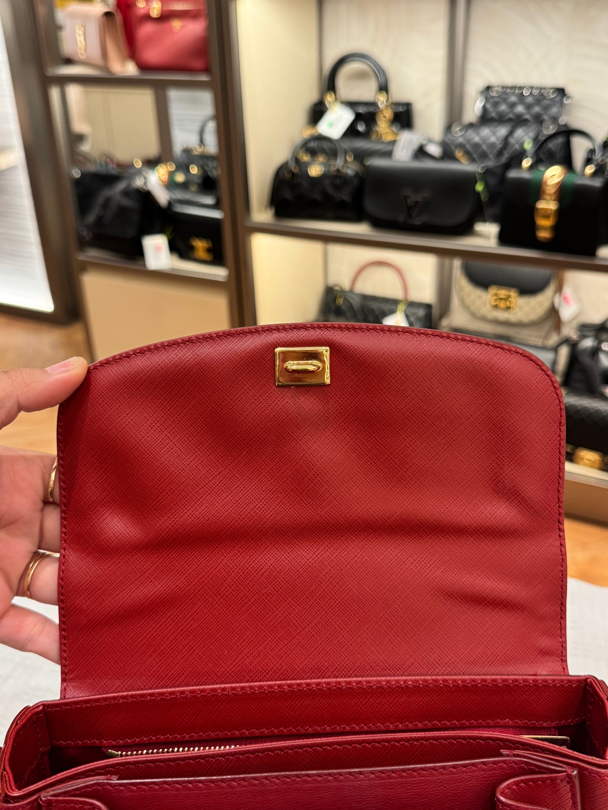 Salvatore Ferragamo Sandrine Rosso