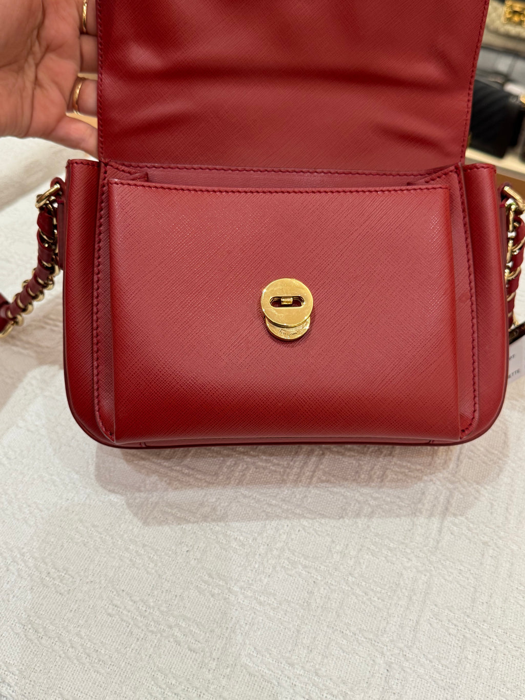 Salvatore Ferragamo Sandrine Rosso