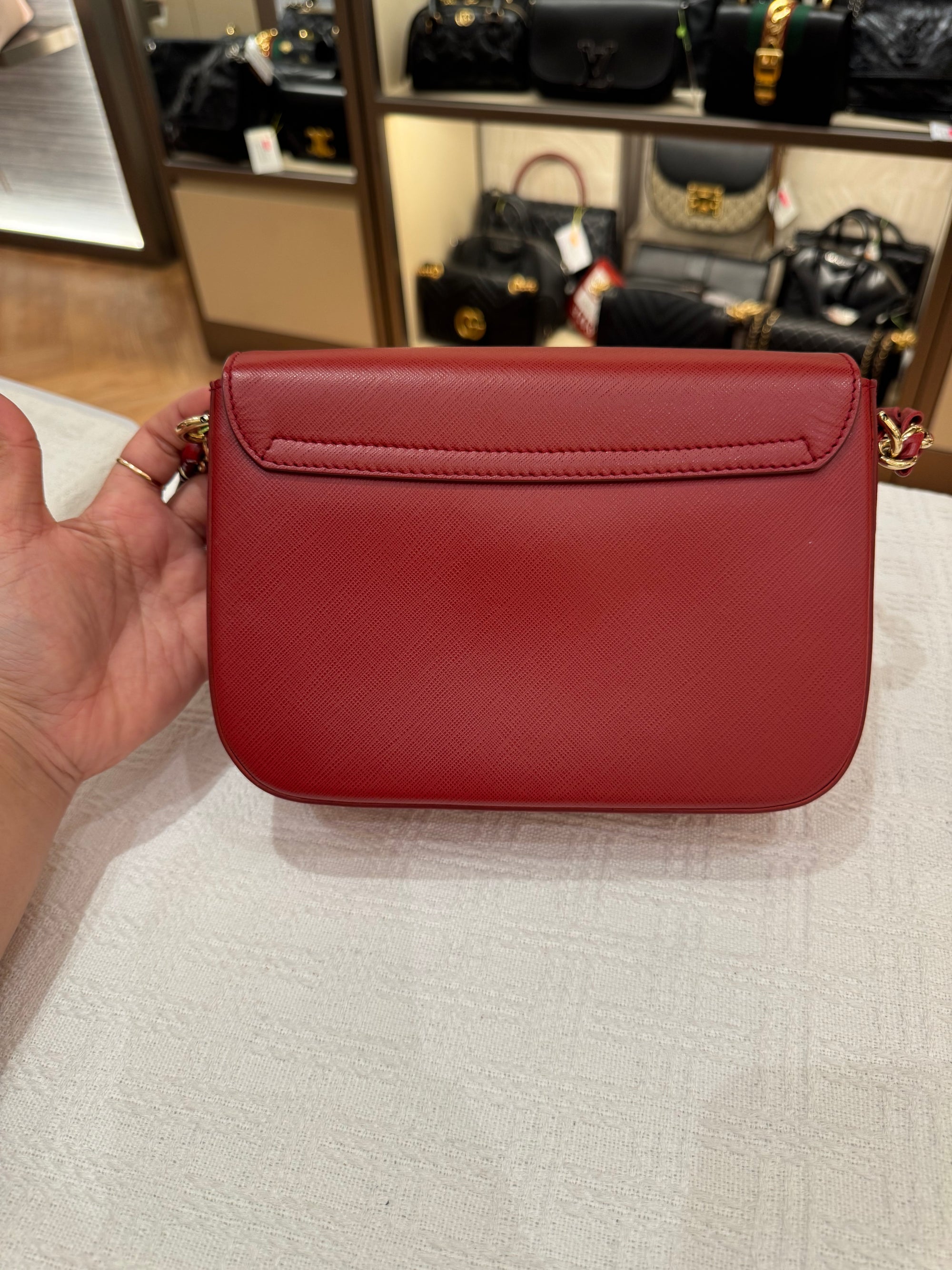 Salvatore Ferragamo Sandrine Rosso