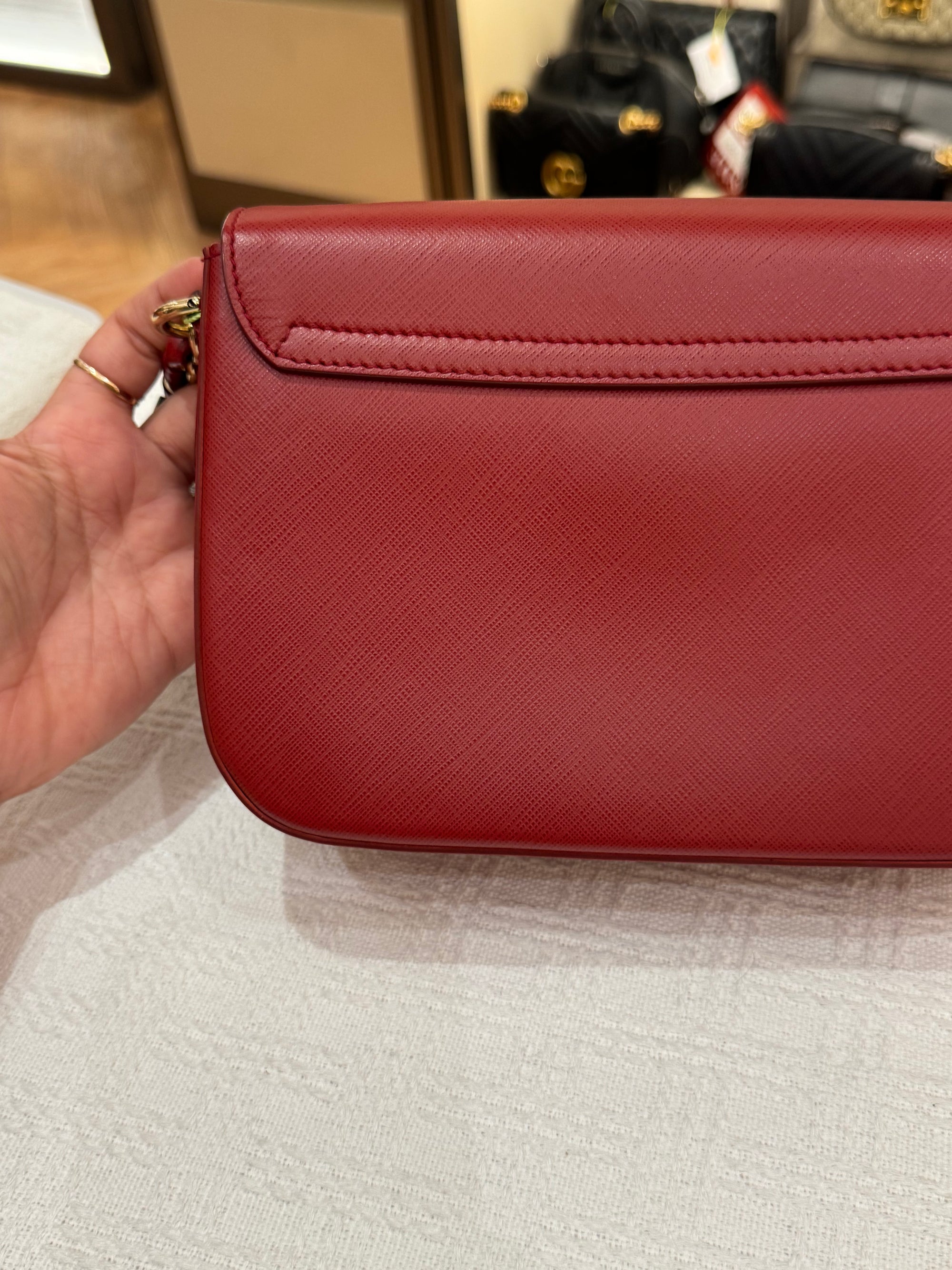 Salvatore Ferragamo Sandrine Rosso