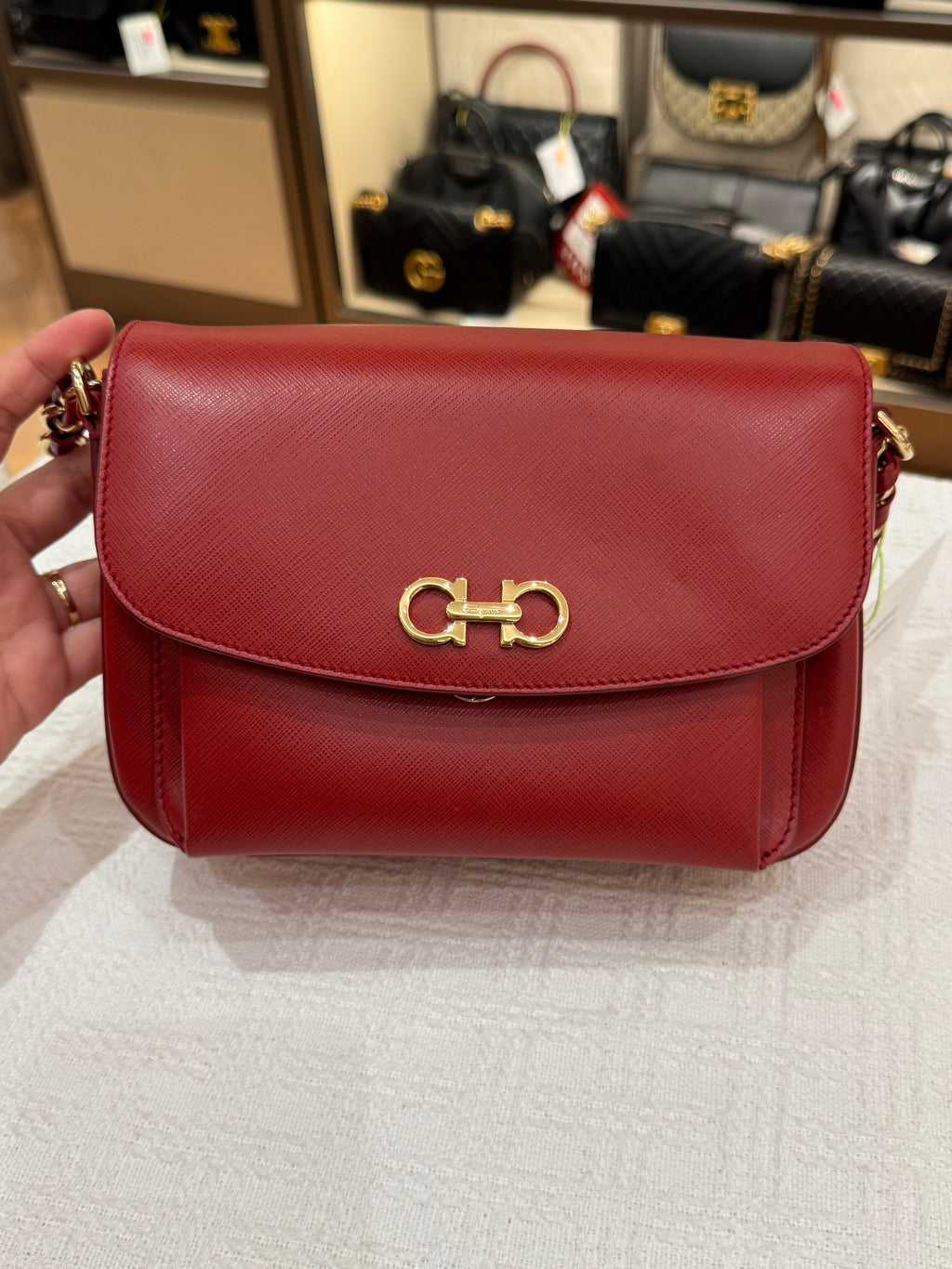 Salvatore Ferragamo Sandrine Rosso