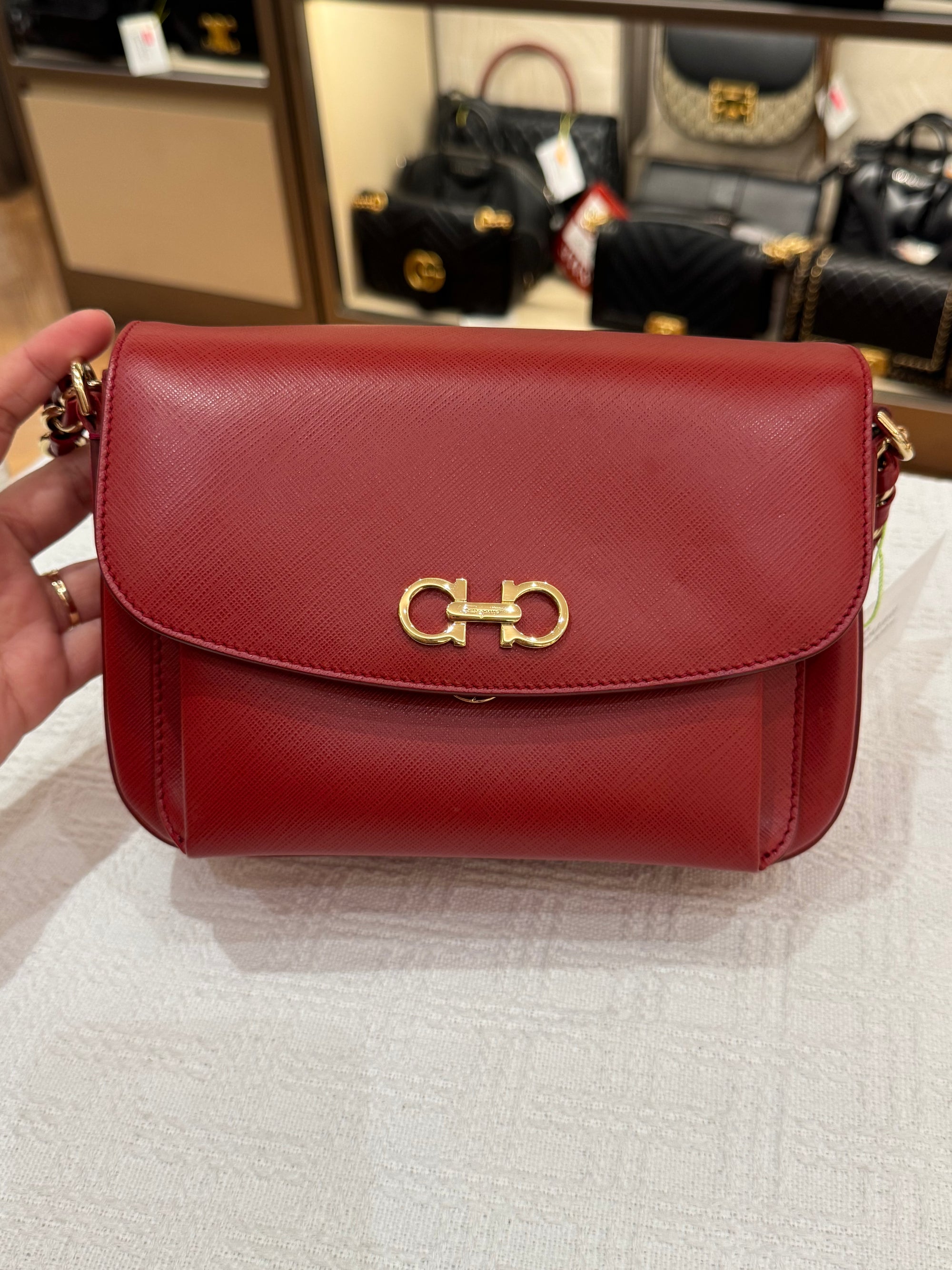 Salvatore Ferragamo Sandrine Rosso