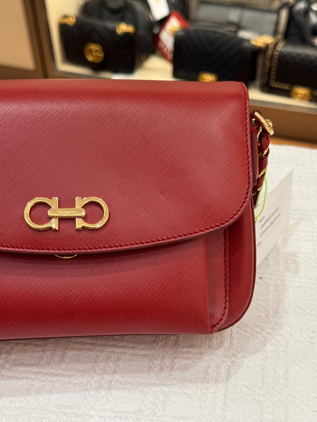 Salvatore Ferragamo Sandrine Rosso