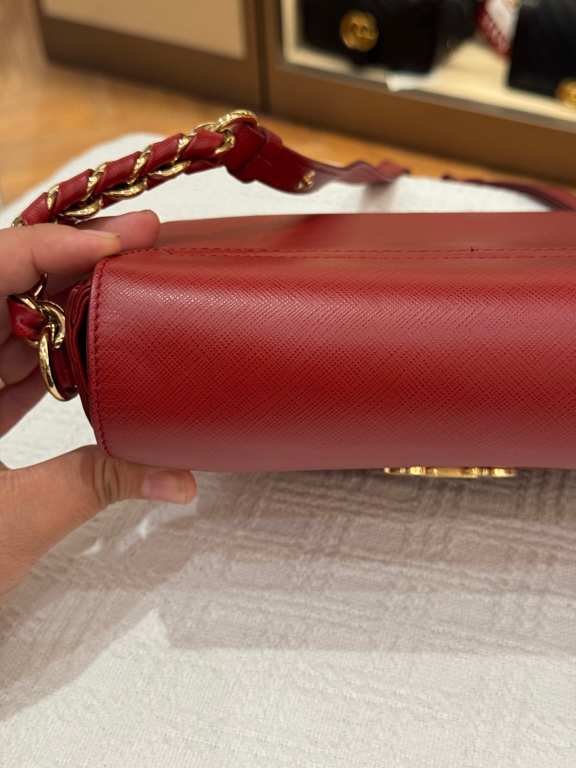 Salvatore Ferragamo Sandrine Rosso