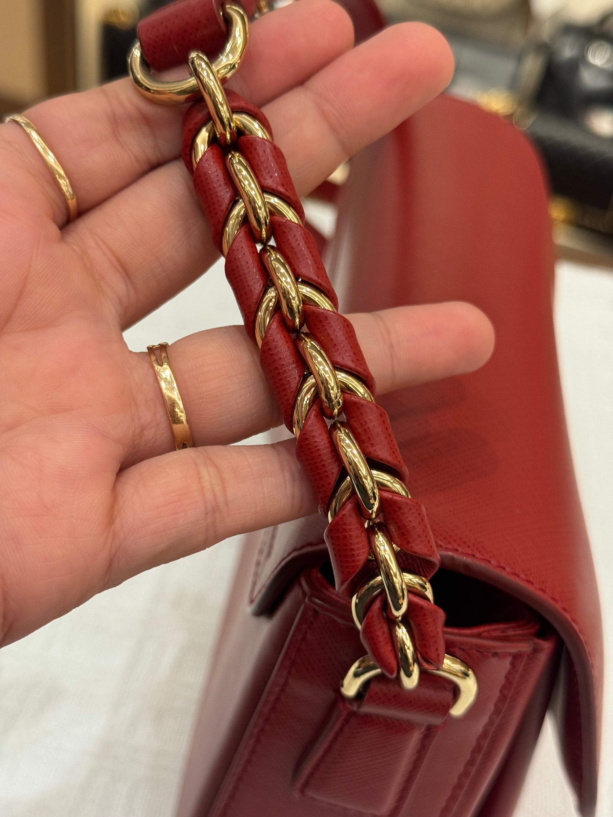 Salvatore Ferragamo Sandrine Rosso
