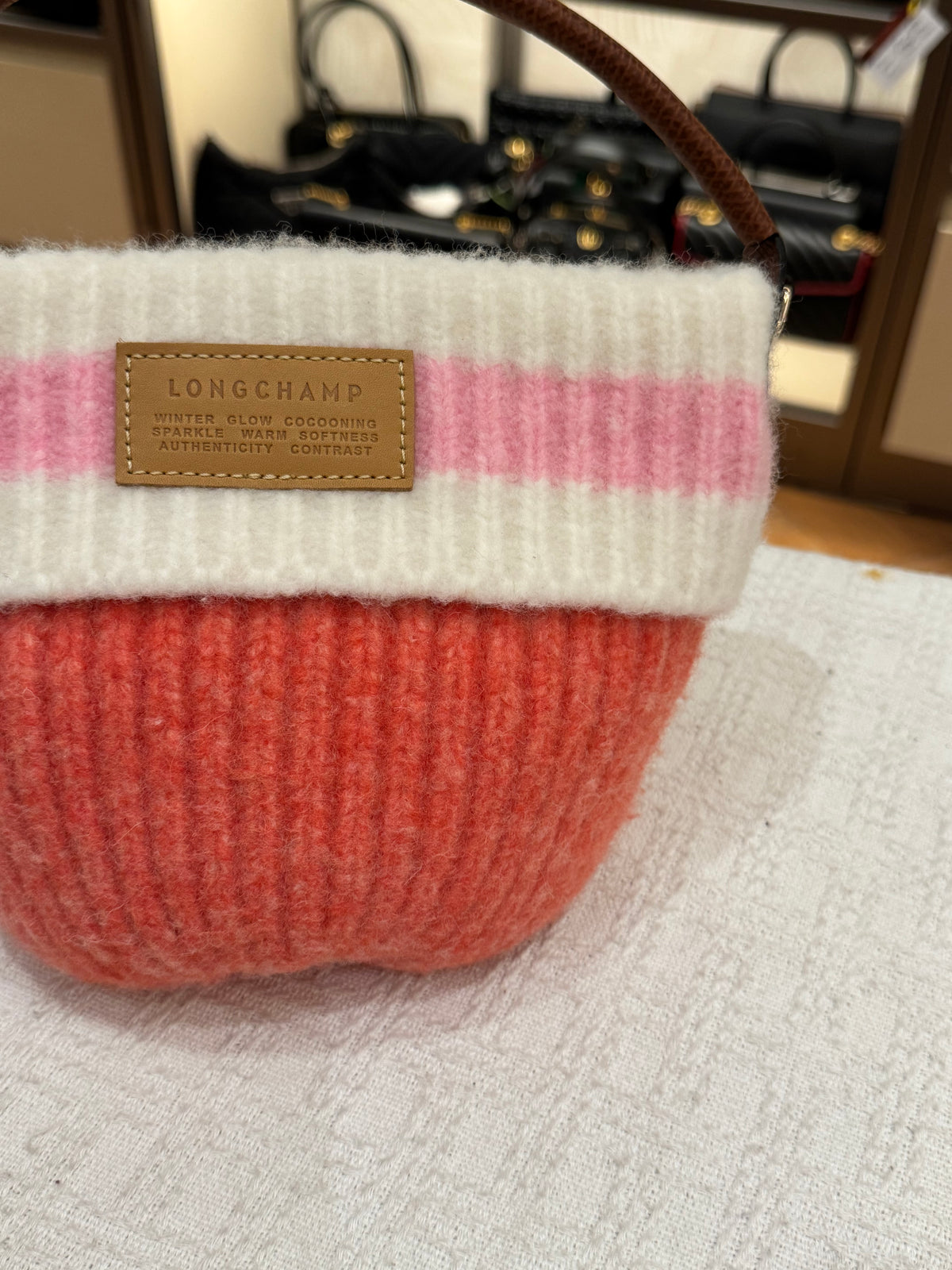 Longchamp Le Pliage Cocooning Coral Pink
