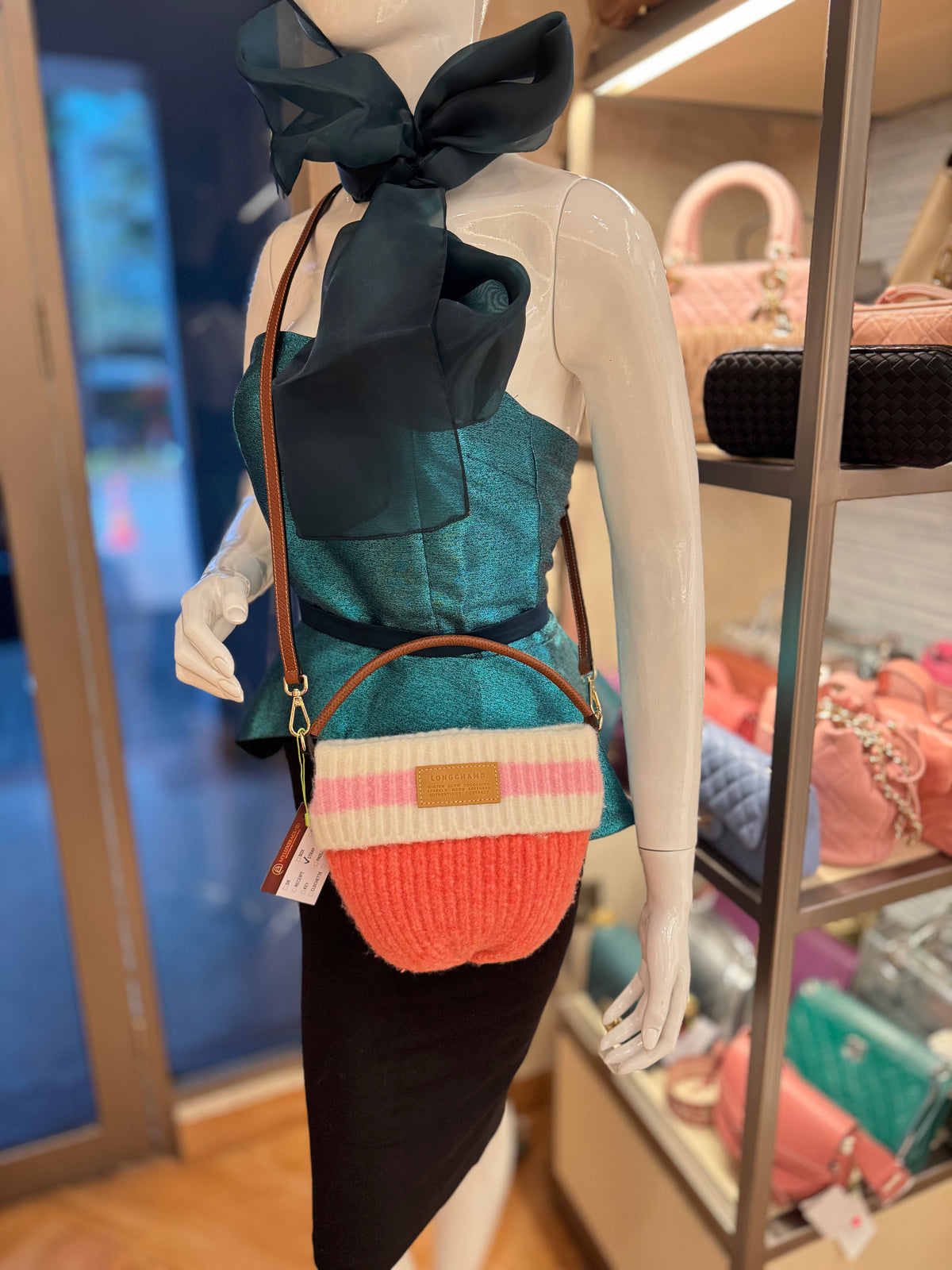 Longchamp Le Pliage Cocooning Coral Pink