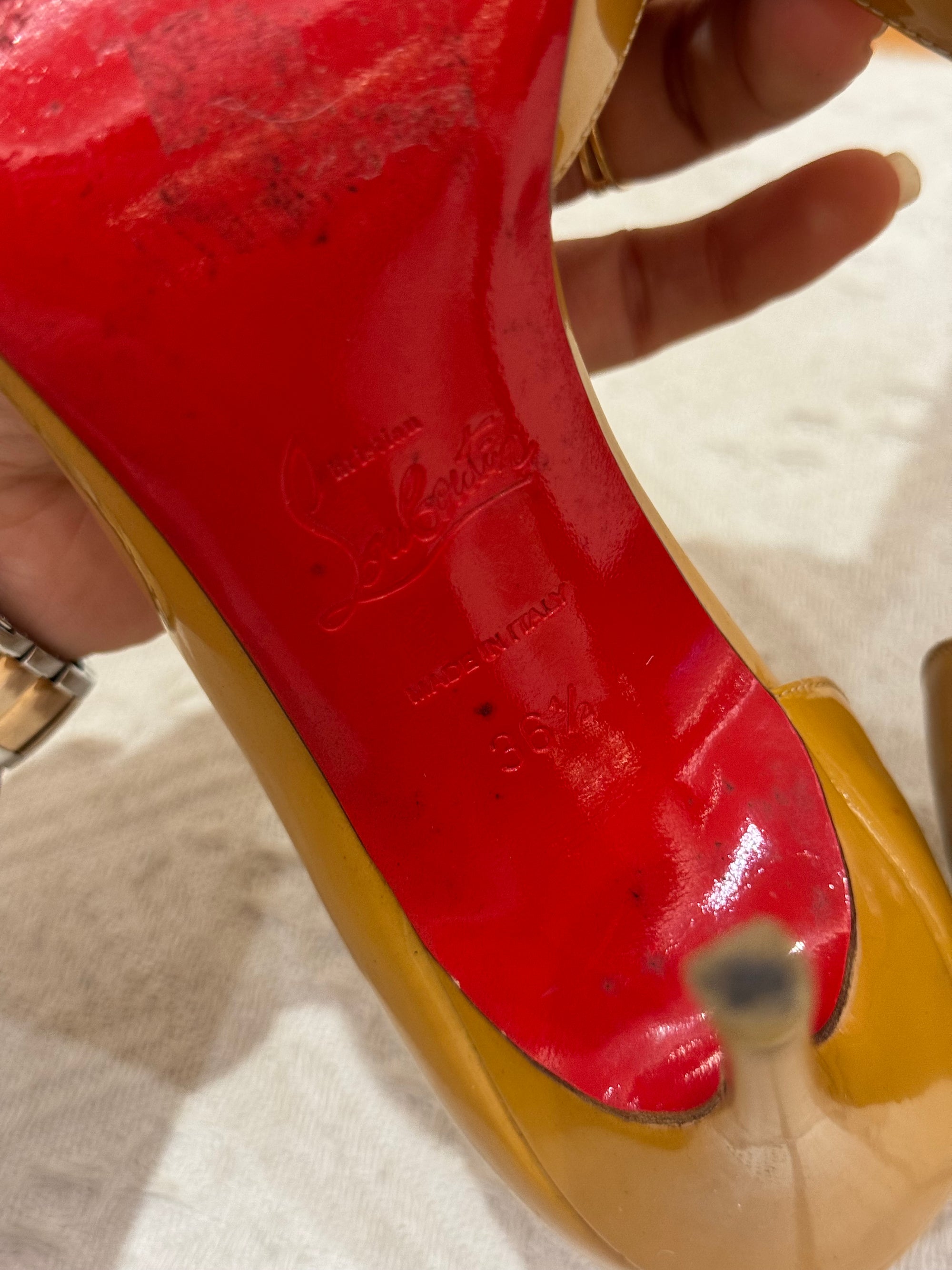 Louboutin Heels Patent