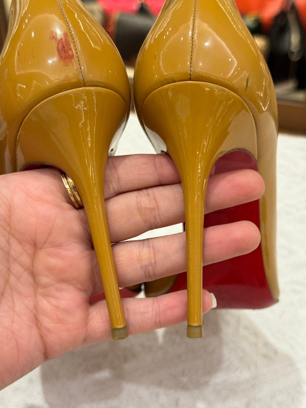 Louboutin Heels Patent