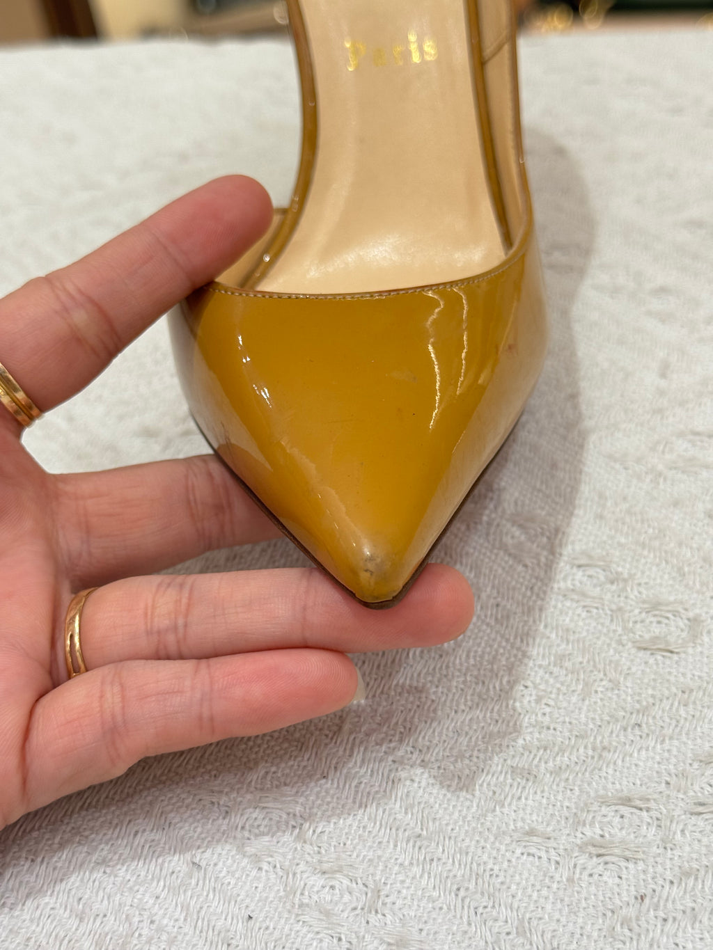 Louboutin Heels Patent