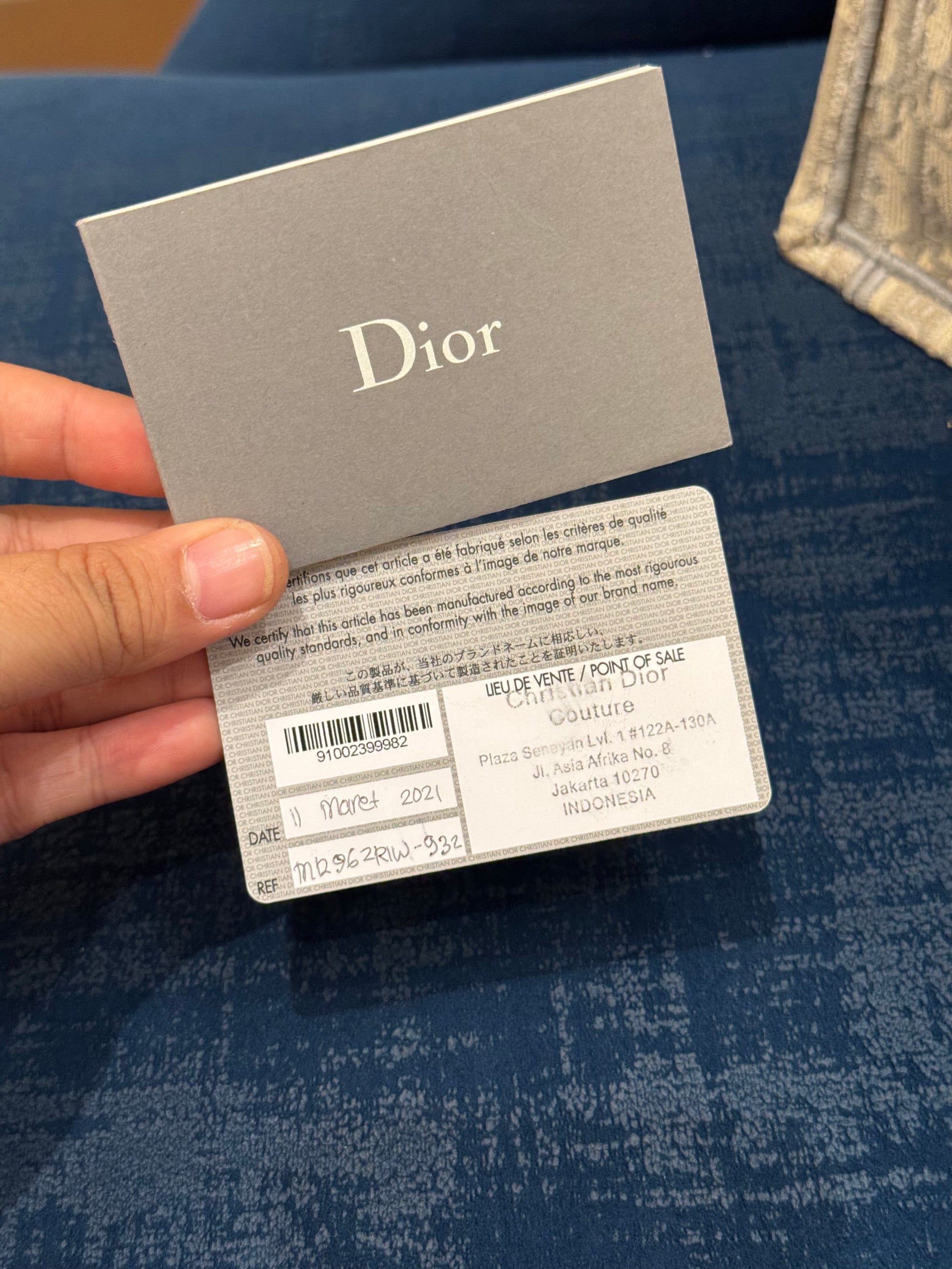 Dior Totebook Oblique