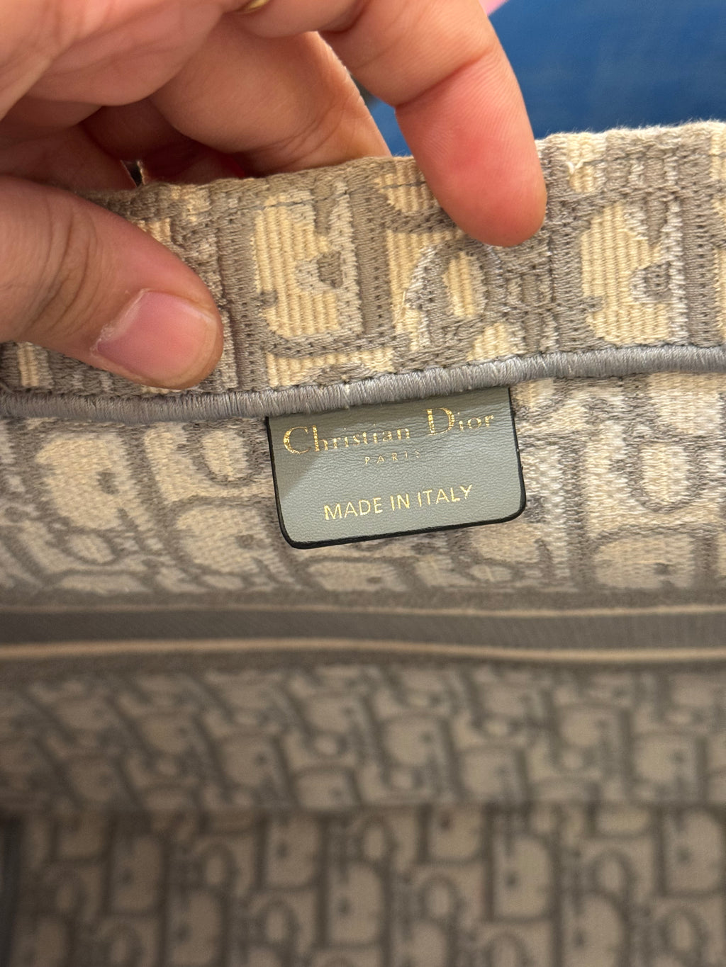 Dior Totebook Oblique