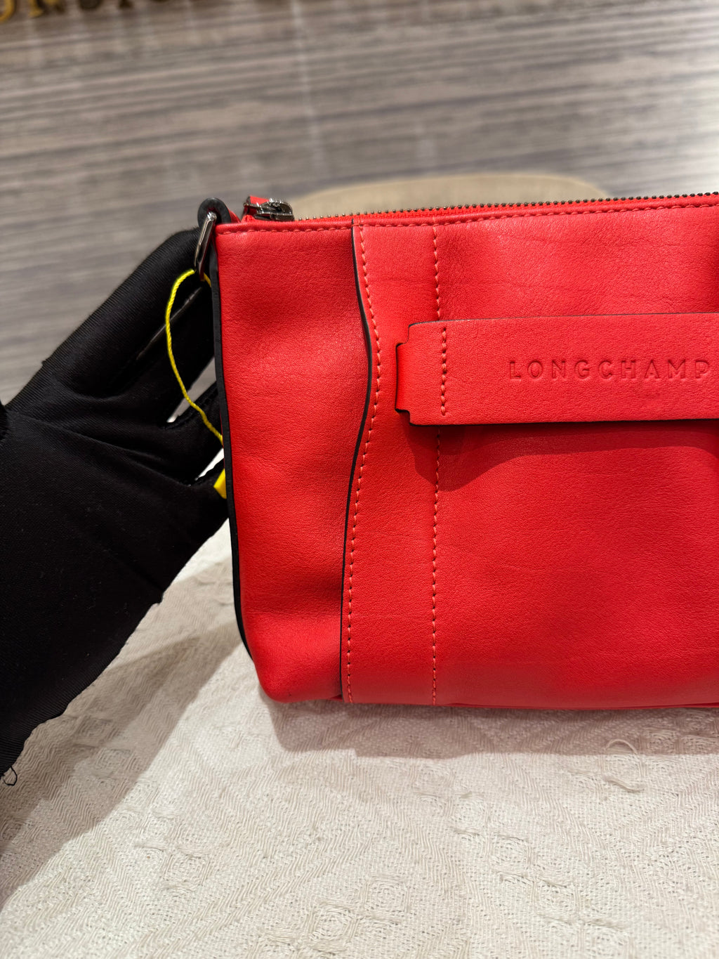 Longchamp 3D Crossbody Red