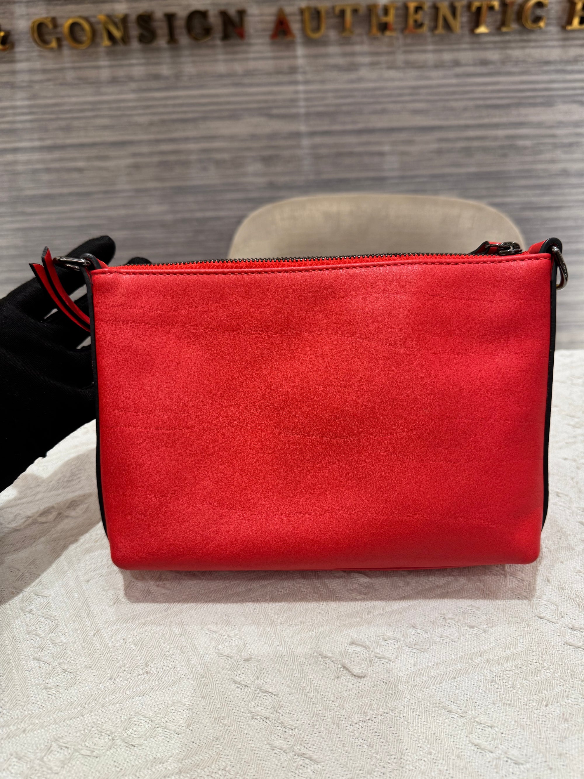 Longchamp 3D Crossbody Red