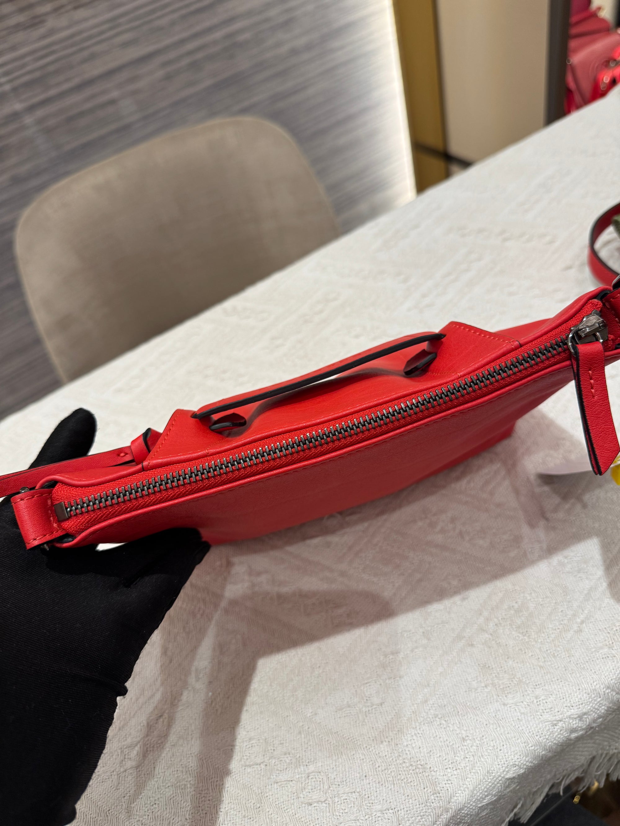 Longchamp 3D Crossbody Red