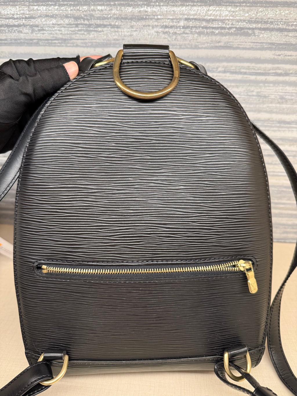 Louis Vuitton Mabillon Epi Black