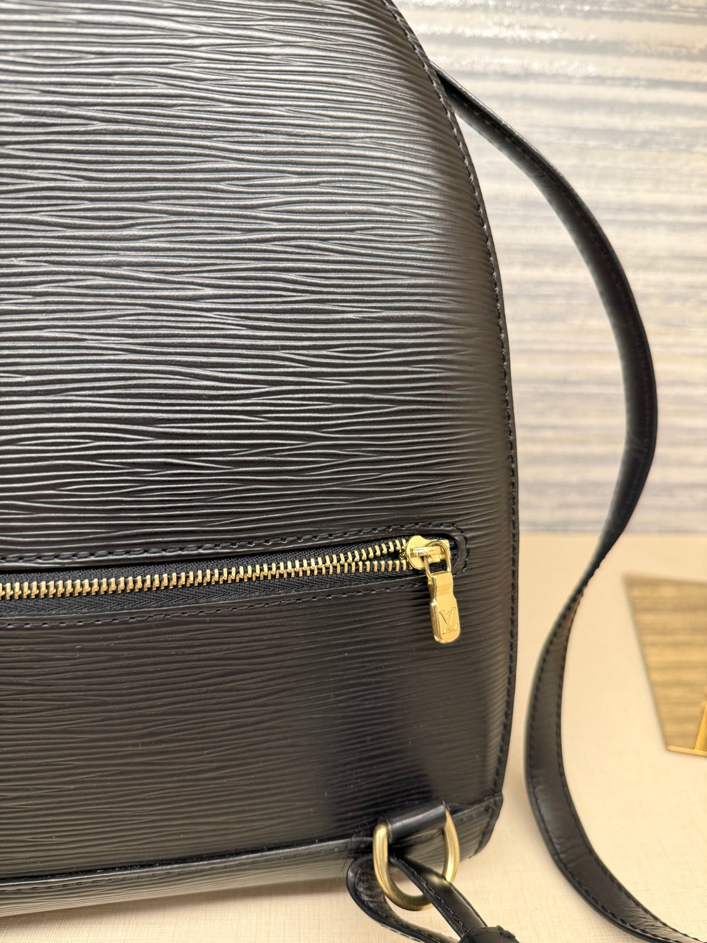 Louis Vuitton Mabillon Epi Black