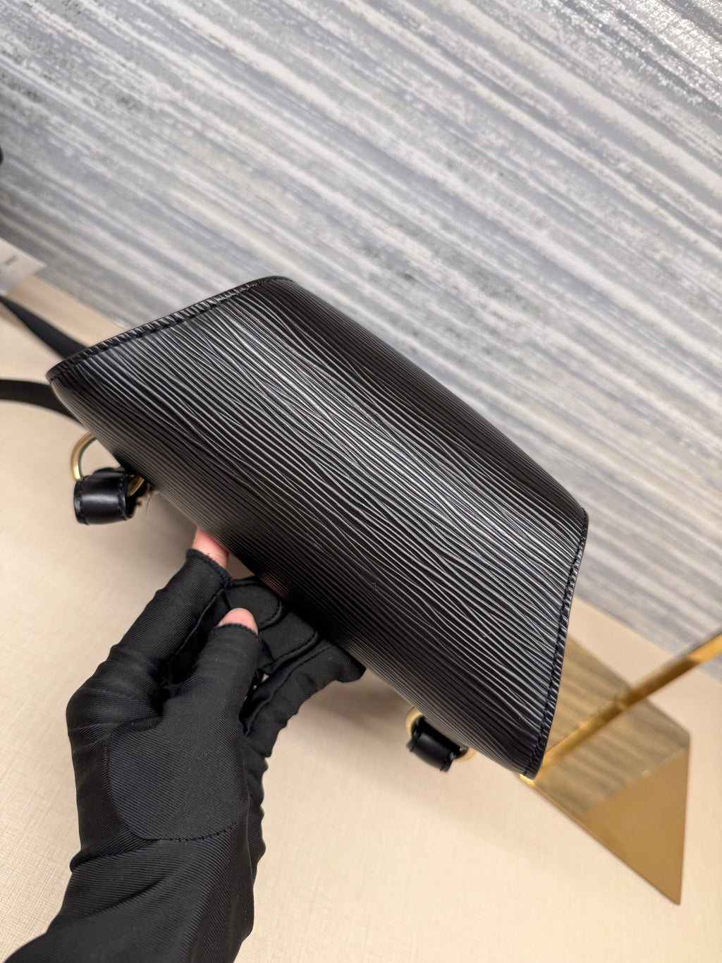 Louis Vuitton Mabillon Epi Black