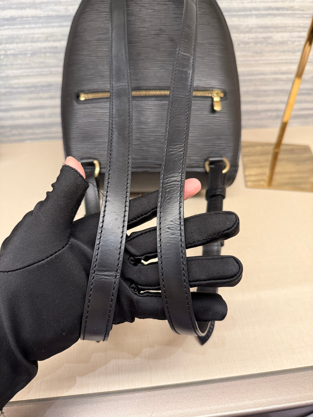 Louis Vuitton Mabillon Epi Black