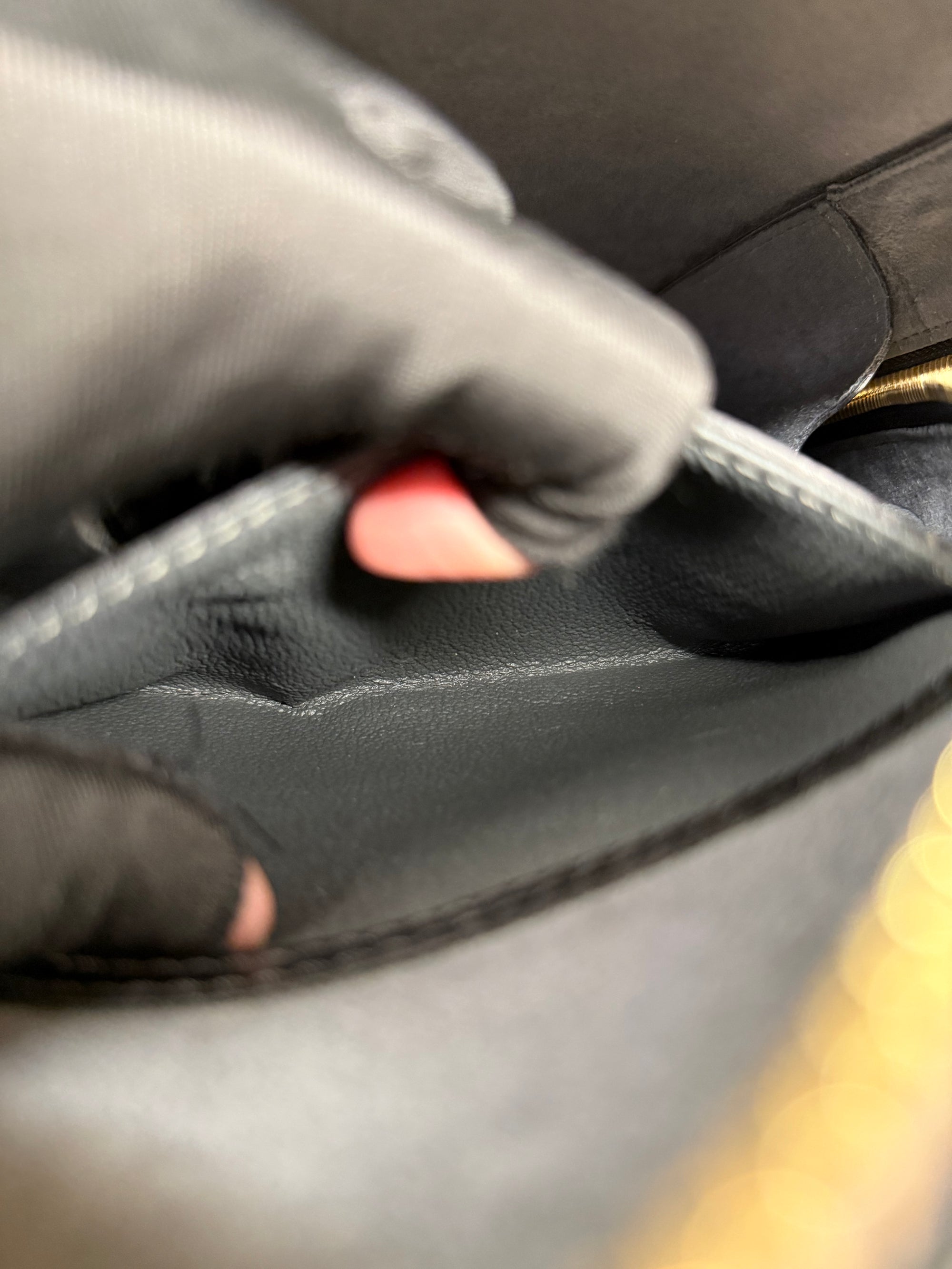 Louis Vuitton Mabillon Epi Black