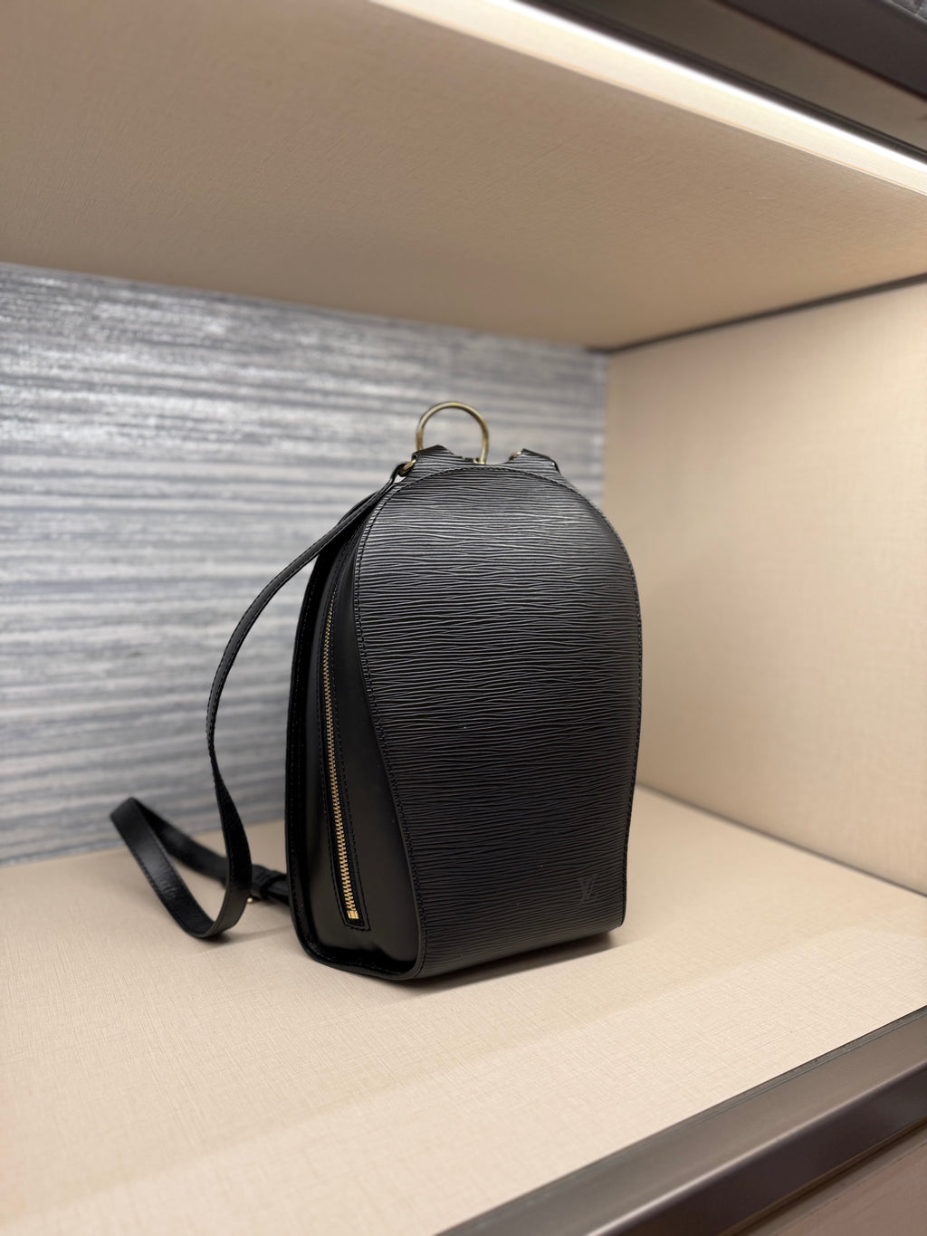 Louis Vuitton Mabillon Epi Black