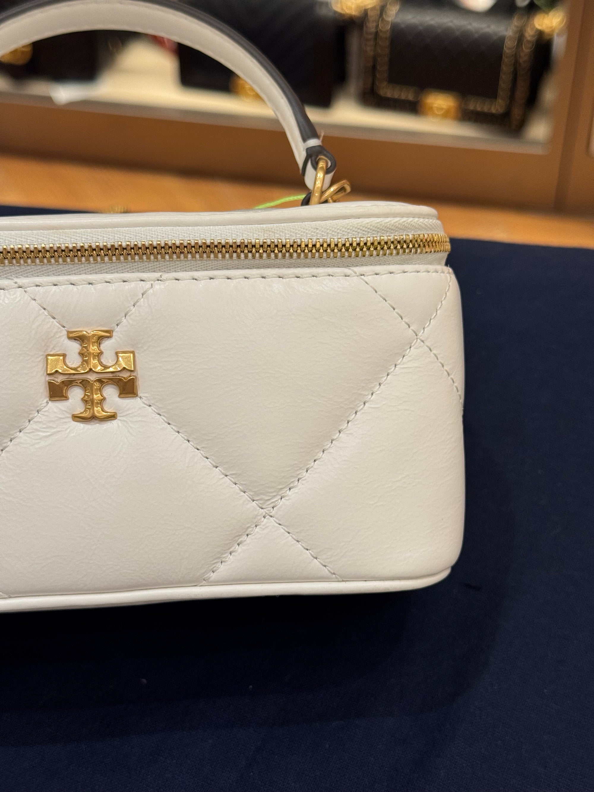 Tory Burch Kira Diamond Vanity Blanc