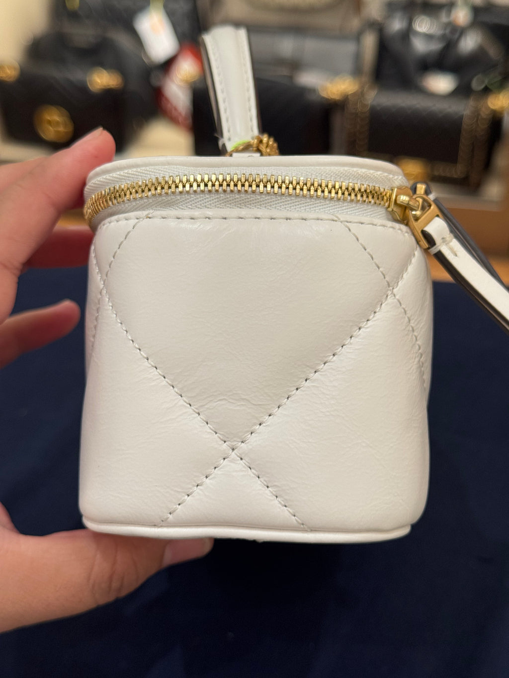 Tory Burch Kira Diamond Vanity Blanc
