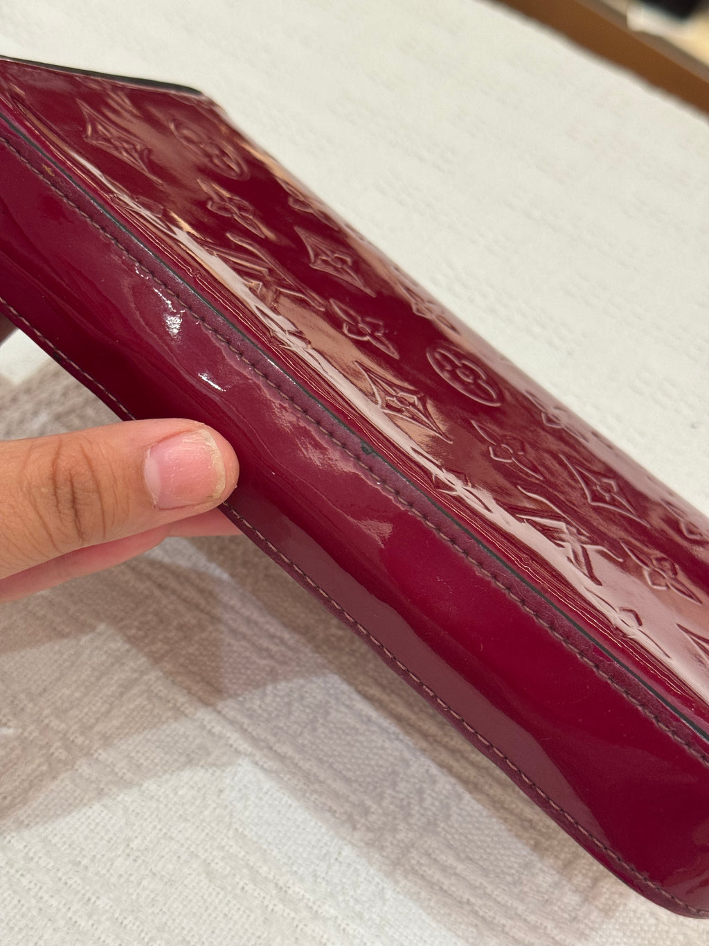 Louis Vuitton Felicie Vernis Magenta
